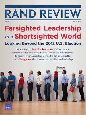 cover image of RAND Review, Vol. 36, No. 2, Fall 2012